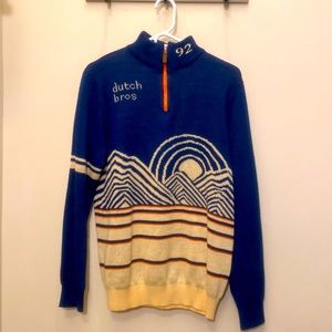 Dutch Bros Knit Quarter Zip